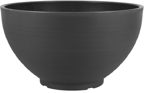 Abaodam Maceta Hidropónica de Resina para Loto y Plantas Acuáticas, Ligera y Portátil Diseño Redondo Elegante para Decoración de Jardín y Hogar