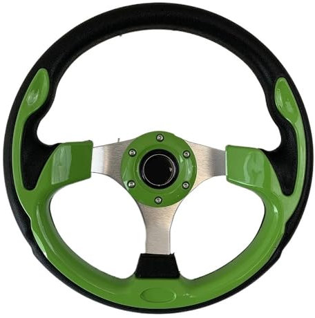 Lenkrad Auto,Sportlenkrad Universal Racing Car Racing Lenkräder PU 13 Zoll 320 mm Sport Lenkrad(E)