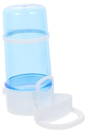 UPKOCH Distributeur Automatique Eau pour Lapins Gamelle Distributeur Eau Et Nourriture pour Petits Animaux Blanc