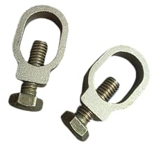 5/8 Earth Rod Clamp | Machined Brass Connector | Conductive Coupler | Pack of 2
