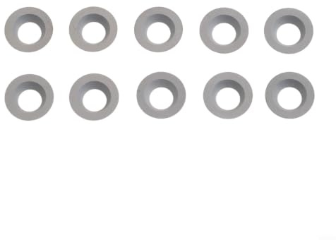 10 insertos de metal duro, 8,9 x 1,85 mm, 30°, para cuchillas de torneado de madera, plaquitas de metal duro para trabajos finos