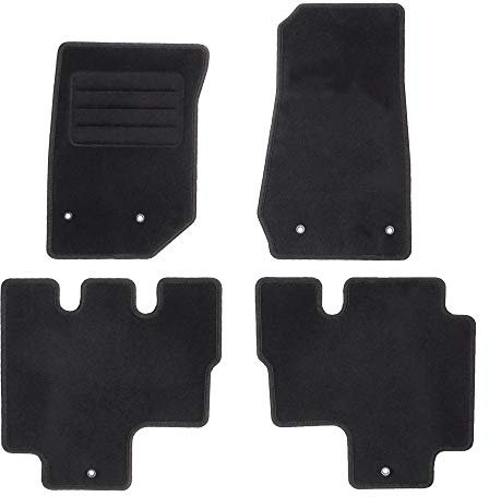 TEXER Textil Fußmatten Passend für Jeep Wrangler III JK Bj. 2007-2018 Basic