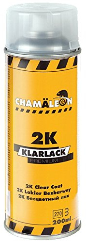 Chamäleon 2K HS KLARLACK 1 x 200ml SPRAY PREMIUM FAST inkl.HÄRTER GLÄNZEND ACRYL