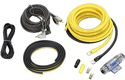 GROUND ZERO GZPK-10XLC-II 10mm² Carhifi Stromkabel-Set für Endstufe/Subwoofer