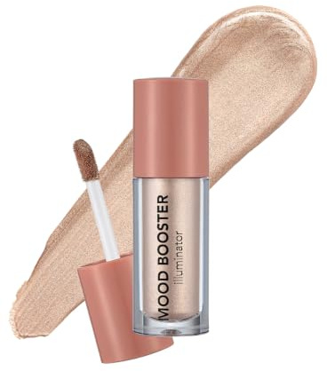 FLORMAR Liquid Highlighter Make Up Bronze Glow, krämig konsistens – ger en naturlig lyster – flytande highlighter som kan blandas med foundation – långvarig – lämplig för alla hudtyper,003 Bronze Glow