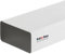 KOTARBAU® Canal plano de 110x55mm conducto de ventilación de plástico 50 cm de longitud sistema de canales planos eficientes para una ventilación óptima canal plano conducto de extracción color blanco