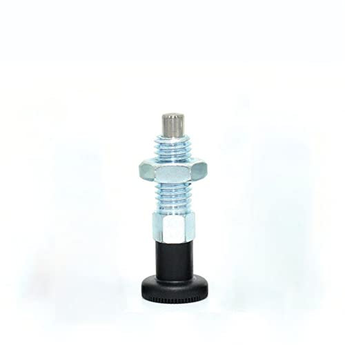 HASMI Rastbolzen Selbstsichernde Ausführung Kunststoffknopf Edelstahlstift Grobgewinde 1Stk (Color : MT302F, Size : M12-8mm)