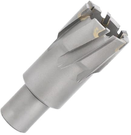 1 pz. Fresa anulare TCT da 12-32 mm di diametro, punta da trapano magnetica con gambo Weldon in acciaio rapido, sega a tazza con punta in carburo(17x35mm)