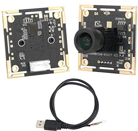 Gegong Module de caméra USB HD 1MP Puce OV9732 Mise au Point Manuelle Numérisation QR Reconnaissance faciale Compatible PC OS XP/7/8/10 macOS Linux Android Plug Play Prise en Charge de