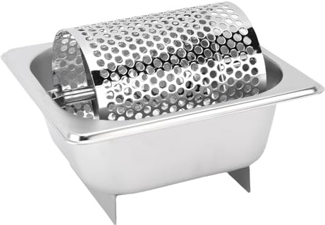 Oreilet Butter Wheel, Stainless Steel Bun Bread Butter Spreader Wheel Roller for Griddle, Bun Grill Press for Picnics, Barbecue, Camping Indoor Outdoor