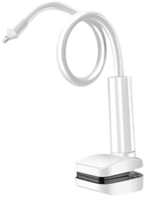 Flexible Clip-Halterung, verstellbare Kamerahalterung, Klemme für Schreibtisch, Tisch, Regal, Heimbüro, 0,5 m, Weiß