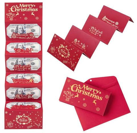 GUAHKUN 25 Stück Geschenkverpackung Weihnachten Weihnachtsbonbonförmige Papierschachtel Geschenkschachtel Gift Box Groß & Klein für Weihnachten Neujahr New Year Gift Packaging Materials (B)