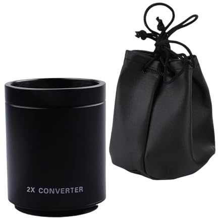 Guangcailun Cattura di più con l'obiettivo teleconvertitore 2x L'ingrandimento T2 aumenta la lunghezza focale e con il rivestimento MC Teleobiettivo Rivestimento MC Antiusura 650-1300mm