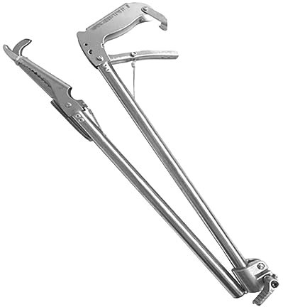 MAGICLULU Thickened Stainless Steel Slip Clip for Crab EEL Loach Long Grilling Tongs for Barbecue Campfire Kitchen Accessory