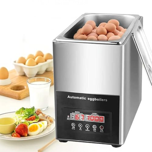 FANYING Máquina para hervir Huevos rápida, hervidor de Huevos, hervidor de Huevos eléctrico de Gran Capacidad para Huevos Duros, hervidor de Huevos eléctrico de Cocina Multifuncional
