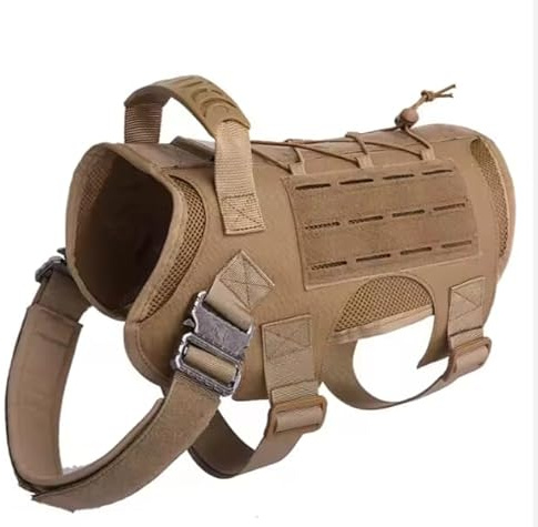 Générique Taktisches Hundegeschirr – Sicherheitsarnet | Ideal für Deutscher Schäferhund | Dog Copenhagen Militärstil Fallschutz | Absoluter Komfort für ruhige Spaziergänge