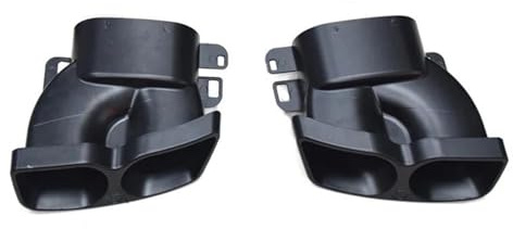 ZSQWRFRG Tail Pipe 1Pair Exhaust Tail Pipe Muffler Tips For Mercedes For Benz C E S GLE GLS Class W205 W212 W222 W204 W213 Pre-Facelift 2015-2018 Car Exhaust Pipes