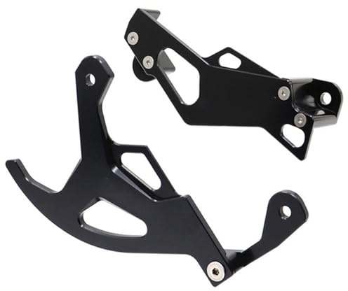Adatto per YAMAHA YZ 125 125X 250 250X 250F 250FX 450F 450FX Accessorio per moto Protezione disco pinza freno posteriore(TypeC-Black)