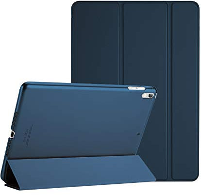 ProCase Cover per iPad Air 3 Generazione 10,5 2019 /iPad Pro 10,5 2017, Custodia Ultra Sottile e Leggero, Auto Svegliati/Sonno -Blu Marino