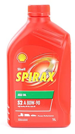 Huile de transmission SHELL Spirax S2 A 80W90 GL-5, 1 litre