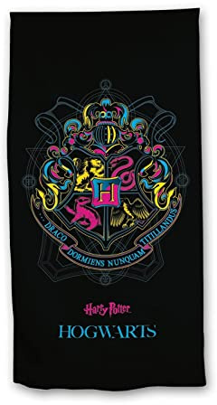 Harry Potter Hogwarts Bade-Handtuch 70x140 Baumwolle Strandtuch Badetuch Duschtuch Towel