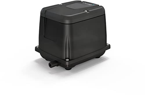 OASE 87101 AquaOxy 5000, max. 5.000 l/h - Teichbelüfter für Gartenteiche bis zu 50 m³, effektive Sauerstoffanreicherung für Teich, Belüfterpumpe, Schwarz