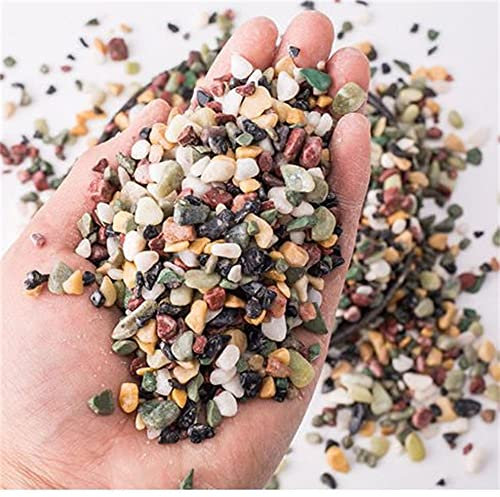 PAKMEZ Natural Magic 50/100 g natürliche Kristalle Kies Stein Mikrolandschaft Garten Aquarium Dekor Aquarium Boden Sand Topfpflanzen DIY Zubehör (Size : 100g)