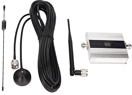 Amplificador De Señal De Teléfono Celular Amplificador De Señal De Teléfono Celular para Automóvil Y Antena Repetidora Amplificador De Teléfono Celular 4G para Repetidor De Teléfono Residencial(UE)