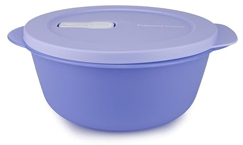 Tupperware MicroTup CrystalWave - Contenitore da 1,3 l, colore: Lilla (con 1 Lollitup)