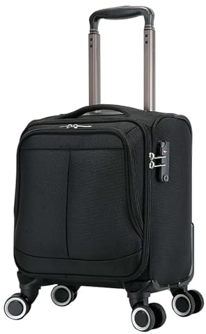 GOTYKE Laptop rullväska bärbar dator Spinner för upp till bärbara datorer hjul laptopfodral med tygväska stil idealisk kabinväska, a, 40*22*45CM
