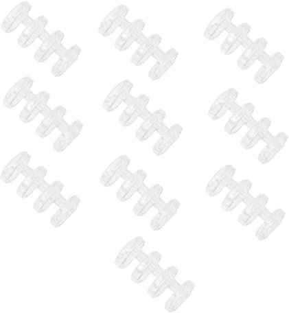 VILLCASE 10stücke Loseblattbinder Mit Druckknopf Segmenteinband Mit Vier Löchern Scrapbook Binder Ring Vierloch Binder Clip Schreibwarenbedarf Für Büro Und Schule