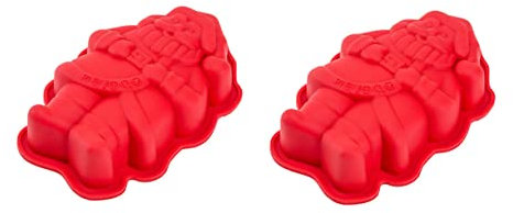 SHOWERORO 2 Stück Diy-silikon-backformen Lebensmittelverarbeitung-formen Attraktive Kuchenformen Cartoon-formen Für Zuhause