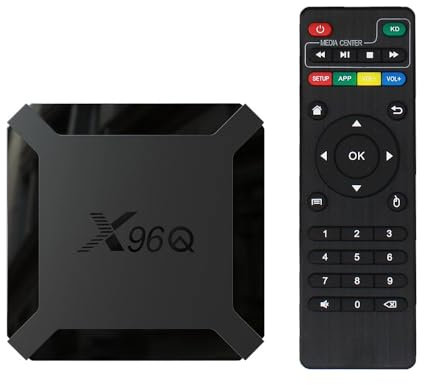 X96Qq 2Go de RAM et 16 Go de ROM Box Android TV Box Media Player Haute qualité (Android 11.0), Lecteur multimédia Boite TV 4K