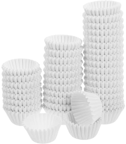 Luxshiny 1000 Pezzi Pirottini per Muffin e Cupcake Fodere per Dolci Standard per Forno e Feste per Cupcake Muffin e