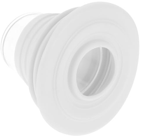 Vaguelly Silicone Drain Hose Plug for Washing Machines Odor Resistant Seal Plug Easy Install Drain Sealing Washer Odor Silicone Sewer Seal White