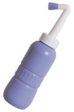 ALCXAZS Bidet de voyage laveuse à eau ergonomique soins Pour aux personnes âgées purificateur d'hygiène toilette équipement de Camping bidets portables pulvérisateur douche propre