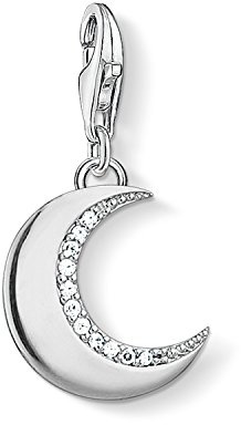 THOMAS SABO Damen Charm-Anhänger Schutzmond Charm Club 925 Sterling Silber 1501-051-14
