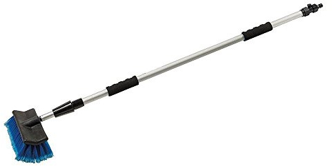 Spazzola per lavaggio auto con braccio estensibile 1.32-2.14 M spruzza acqua