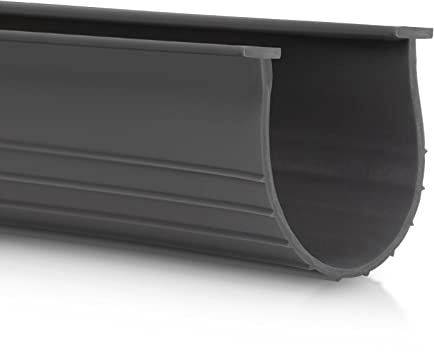 Bodendichtung für Garagentor, 7,6 cm, Grau, 6,35 mm T-Design, Abdichtungsband – alle Breiten 8' Wide Door