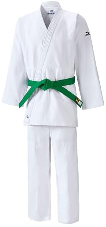Tuta da Judo per principianti, Mizuno Hayato, per bambini e ragazzi, bianco