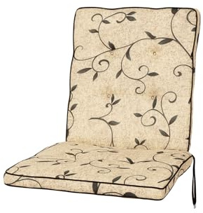 KETTtex 2222 Auflage für Niederlehner Excelsior von Royal Garden/MWH Natur Ranke Sitzpolster 95 cm