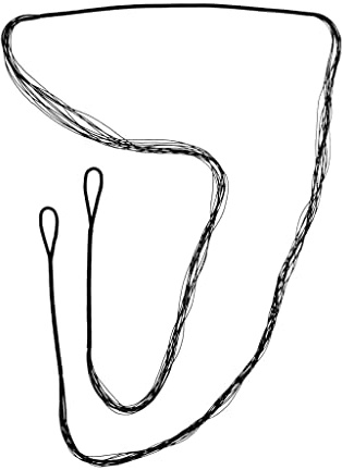 Colcolo Bogenschießen Zubehör Bogensehne für Recurve, 160cm / 63 Zoll