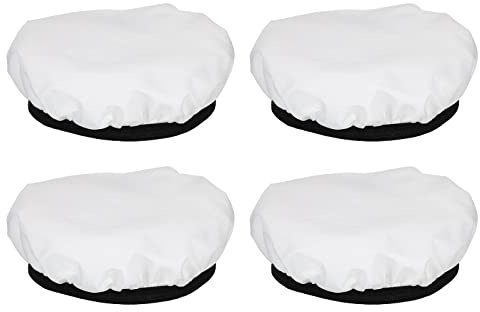 PATIKIL 7 18cm Morbido Diffusore Lampada Copertura, 4pz Tessuto Diffusore Strobo Riflettore Lampada Calzino per Flash Luce Bellezza Piatto Fotografia Studio, Bianco | Strobo Riflettore Lampada Calzino, Tessuto, per Flash Luce Bellezza Piatto Fotografia Studio