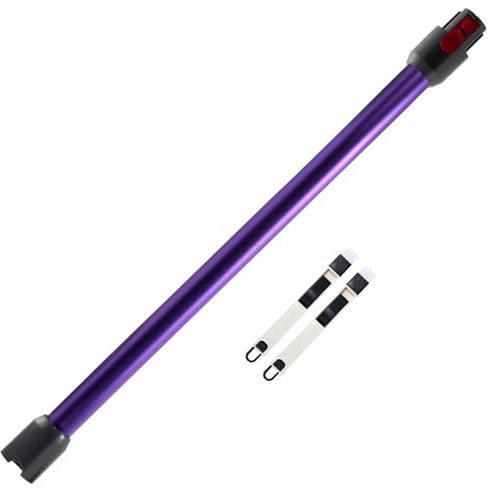 Cheerhom Verlängerungsrohr für Dyson V11, Saugrohr Kompatibel mit Dyson V7 V8 V10 V11 V15, Starres Teleskoprohr für Dyson Staubsauger mit Zwei 2-in-1-Bürsten, Lila