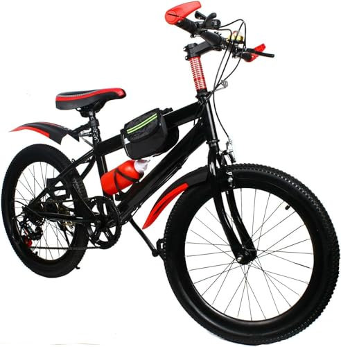 MIKIYUEER VéLo VTT Acier Dur VéLos Double Frein à Disque VéLo 20 Pouces Adolescent Hommes Et Femmes VéLo Tout Terrain (Vert)