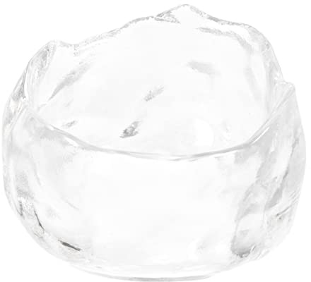 COLLBATH Japanische Teetasse aus Glas Transparenter Glasbecher für Tee und Saft Praktisch Leicht zu Reinigen für Geburtstage und Bankette