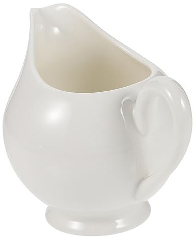 PHENOFICE Cubo De Jugo De Bistec De Cerámica Para Salsa Taza De Salsa De Cerámica Para Uso Cocina Café o Restaurante