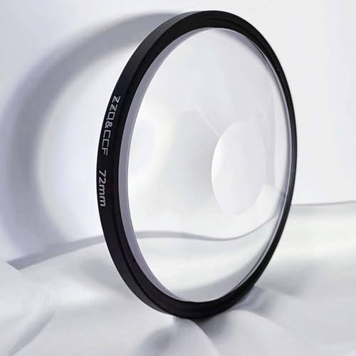 ZZQ&CCF Filtre d'objectif d'appareil photo halo en spirale, filtres à effets spéciaux de 82 mm, accessoires de photographie, filtre prisme créatif pour vidéo et photo reflex numérique