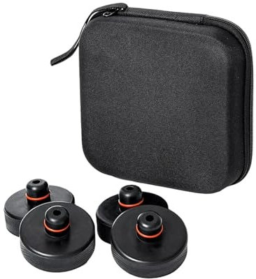 rangierwagenheber Wagenheber-Gummimatte, Hebepunkt-Unterstützung, Gummipolster, Hebeadapter, Werkzeug, Chassis, Koffer, Autozubehör wagenheber Auto(4 Pieces)