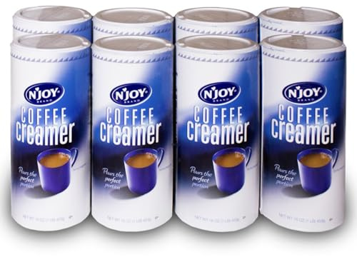 Non-Dairy Coffee Creamer Powder – 16 oz Canisters (Pack of 8) – Kosher,
